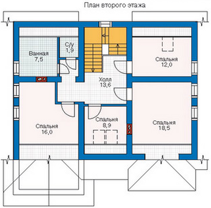 Планировка проекта дома №51-90 51-90_p (2).png